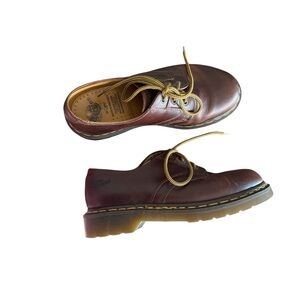 Dr. Martens 80's Vintage Classic Genuine Leather Lace Up Oxford Shoes Brown 5